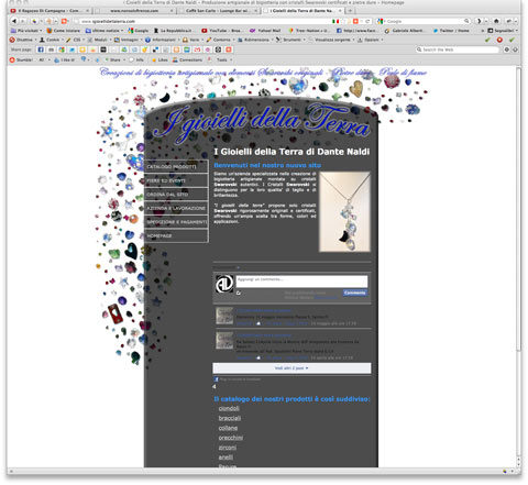 link sito i gioielli della terra
